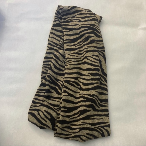 Zebra Print Infinity Scarf - Picture 4 of 4